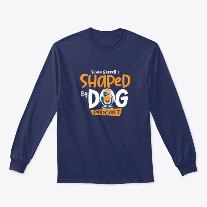 Shaped By Dog navy Tee